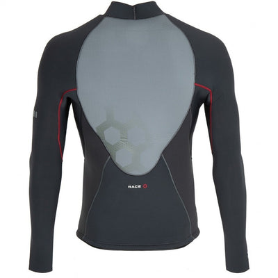 Gill Race FireCell Top 3.5 mm wetsuit top grafiet heren