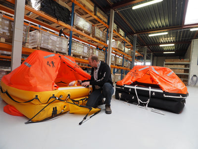 Nemad Keuring reddingsvlot 4 tot 6 personen van alle merken