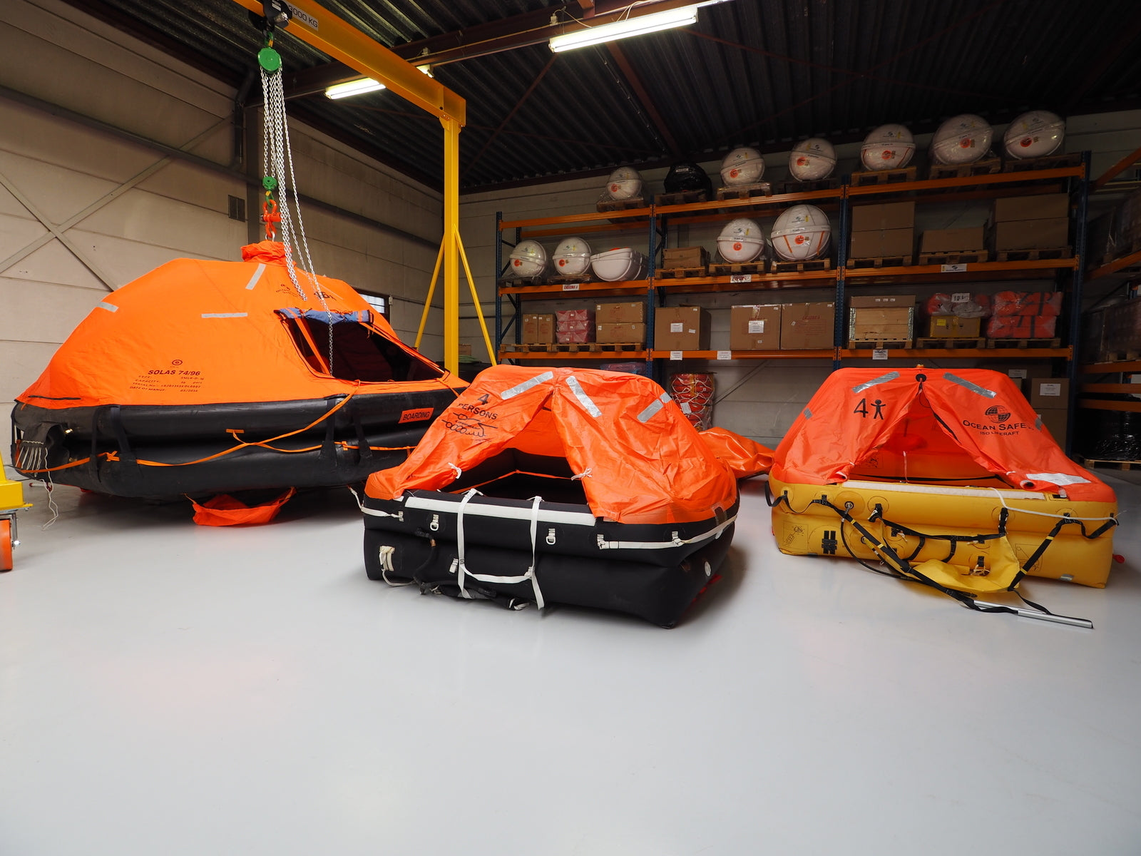 Nemad Keuring reddingsvlot 4 tot 6 personen van alle merken