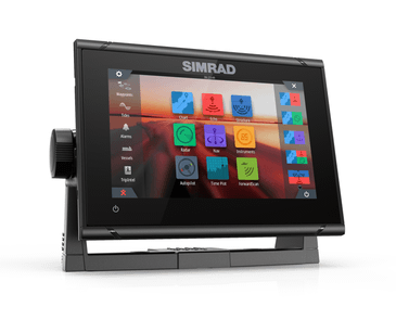 Simrad GO7 XSR kaartplotter inclusief 50 euro Simrad spring deal voordeel