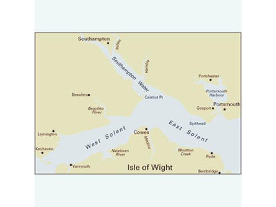 Imray C15 The Solent