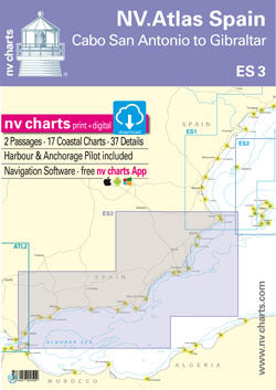 NV Atlas Spanje ES3 Cabo San Antonio to Gibraltar