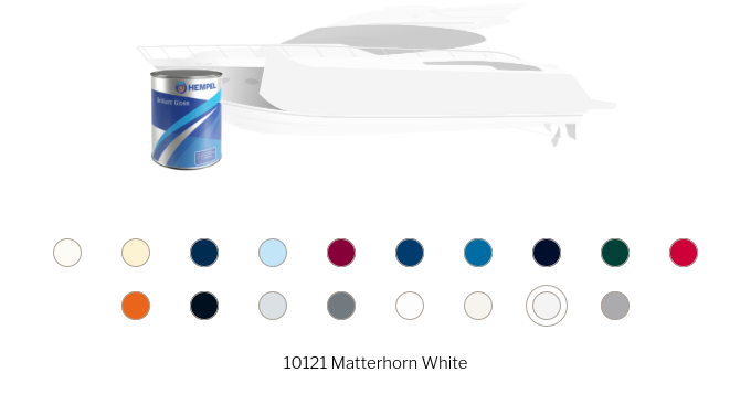 Hempel Brilliant Gloss 10121 matterhorn white