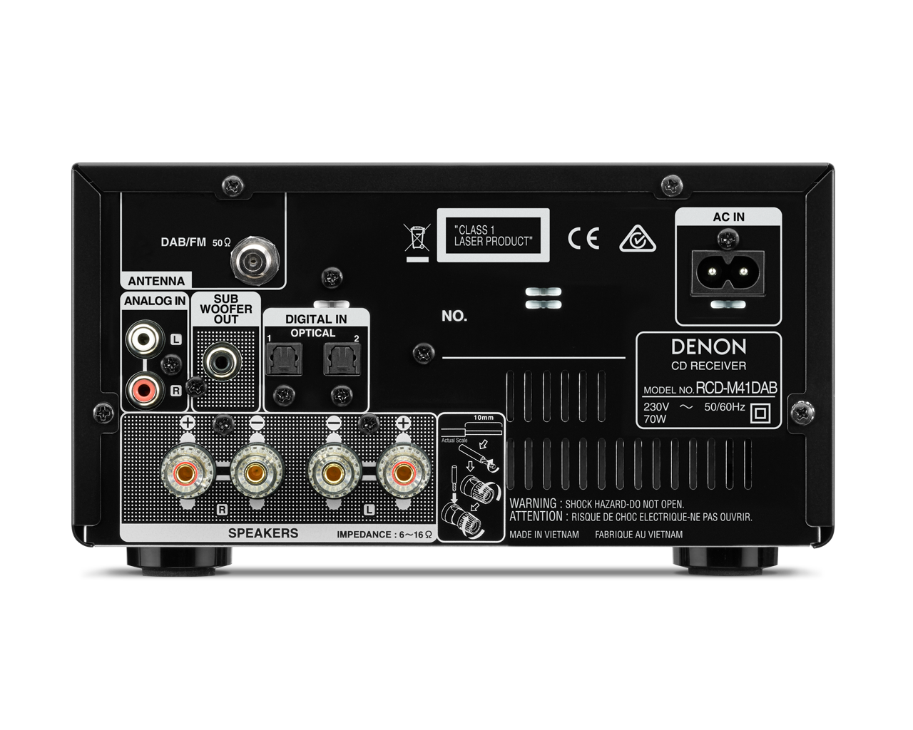 Denon RCDM41DABBKEK