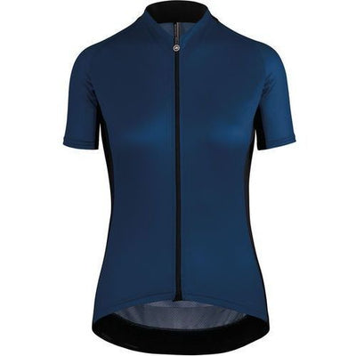 Assos SS. Jersey Uma GT M blauw met zwart