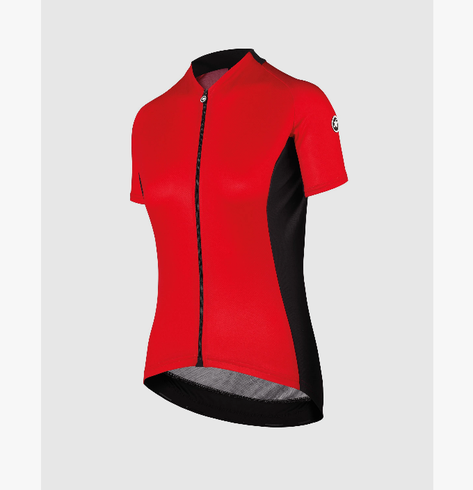 Assos SS. Jersey Uma GT M rood met zwart