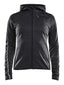 Craft Eaze Jersey Hood Jacket dames skivest grijs