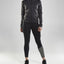 Craft Eaze Jersey Hood Jacket dames skivest grijs