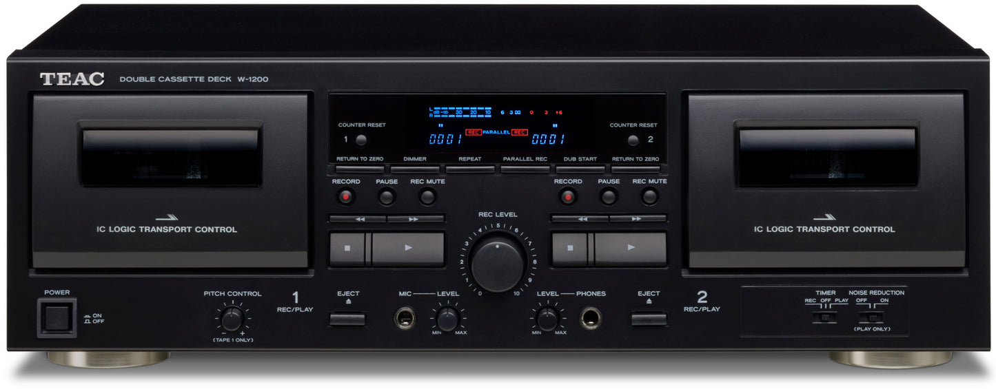 Teac W-1200B dubbel cassette deck