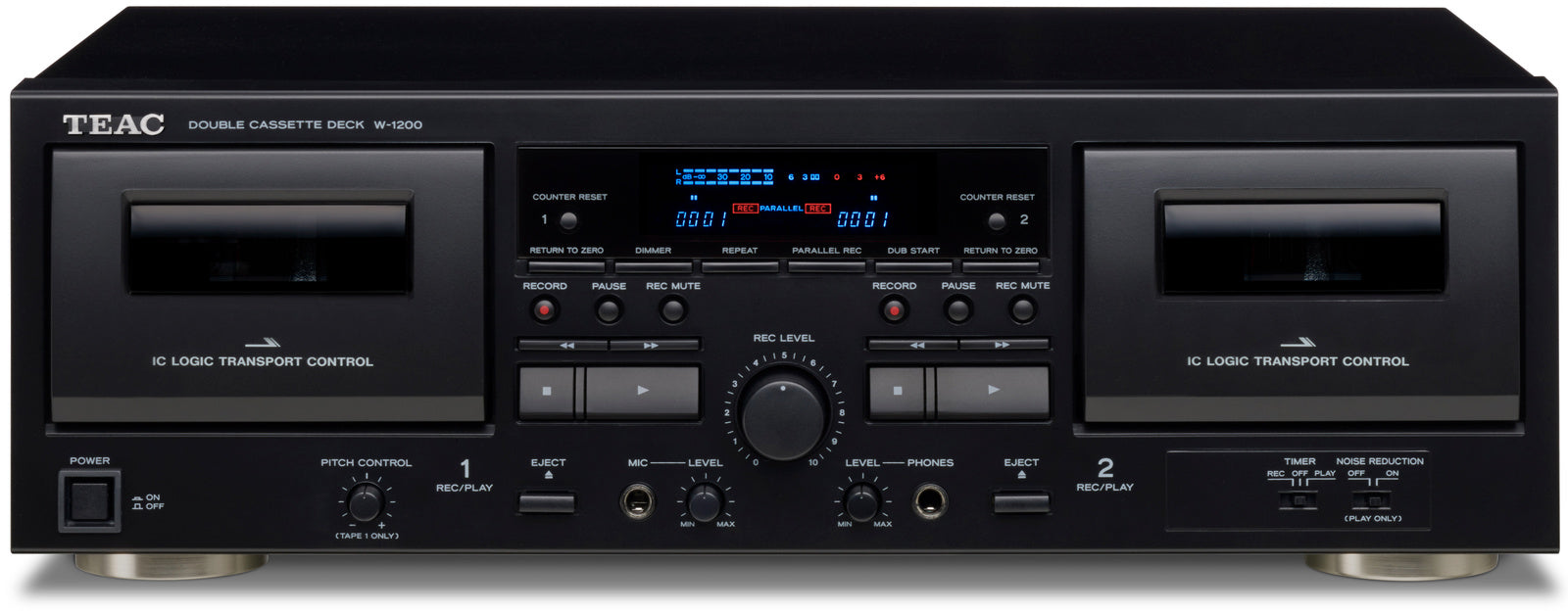 Teac W-1200B dubbel cassette deck