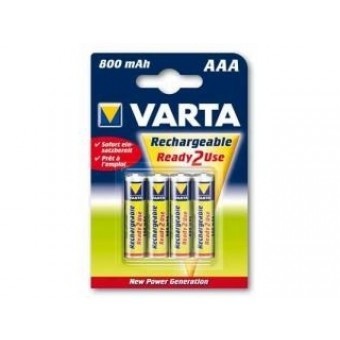 Varta AAA 4 Pack 800 mAh