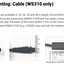 B&G WS310 bekabelde windsensor