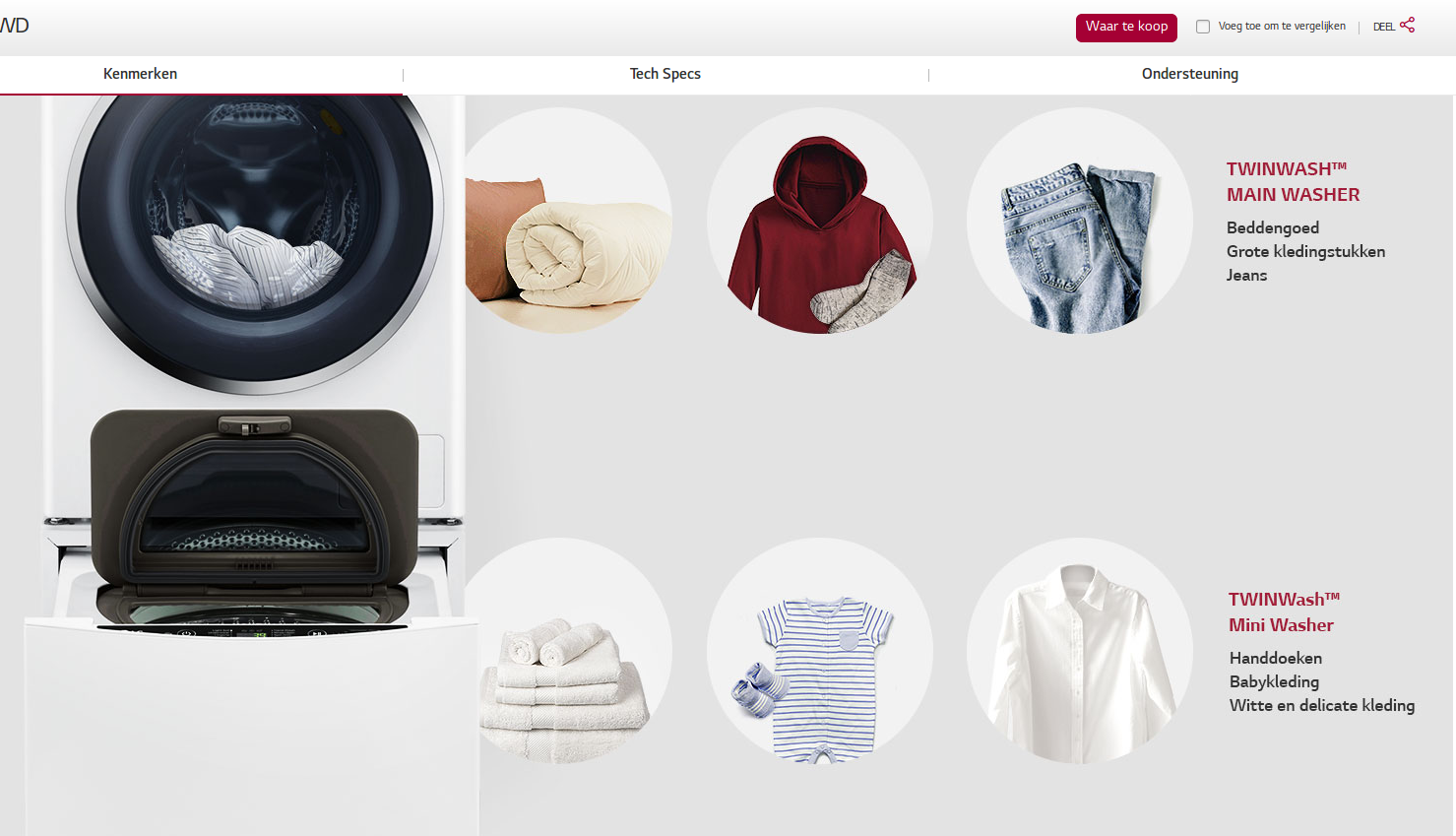 LG FH8G1MINI wasmachine