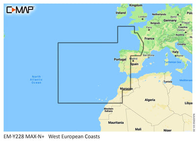 C-Map MAX-N+ EW-Y228 West