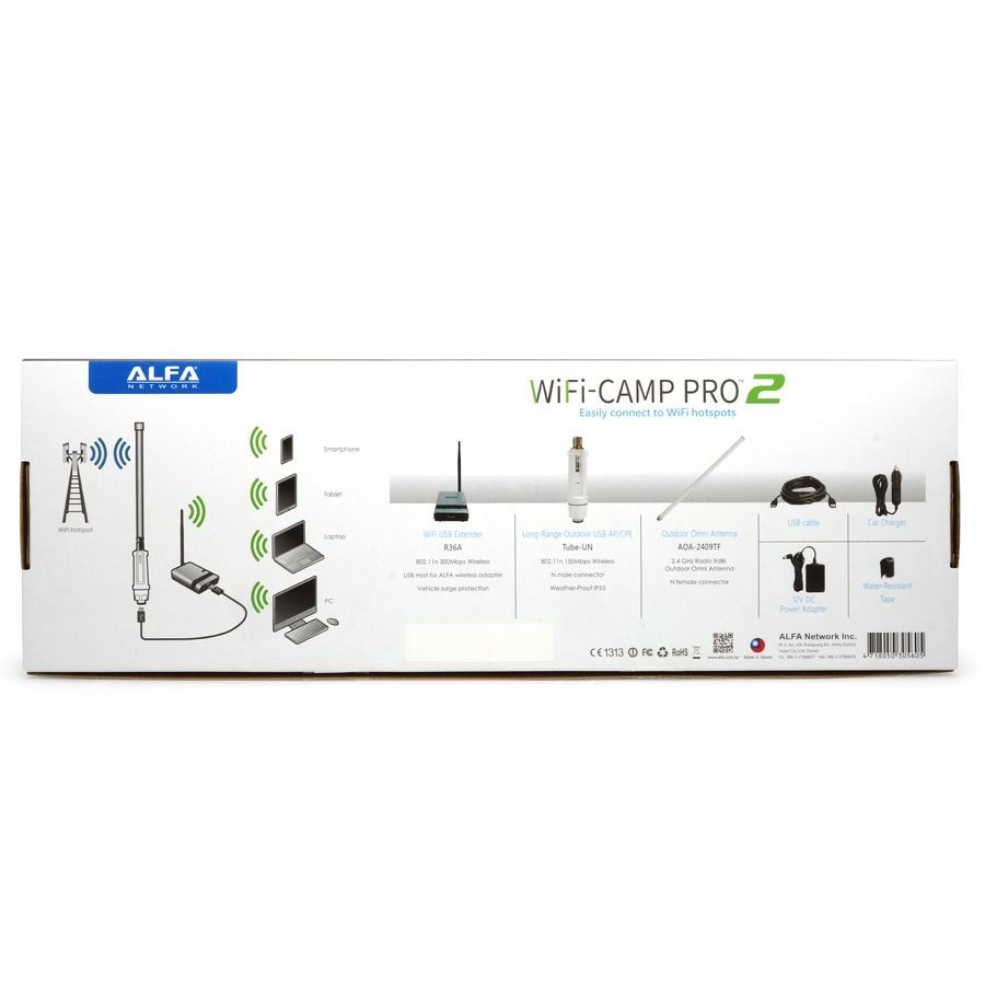 Alfa Network WiFi-Camp Pro2 Set