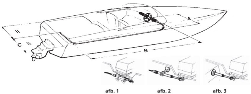 Ultraflex M58 Stuurkabel 2.14 m (7 ft)
