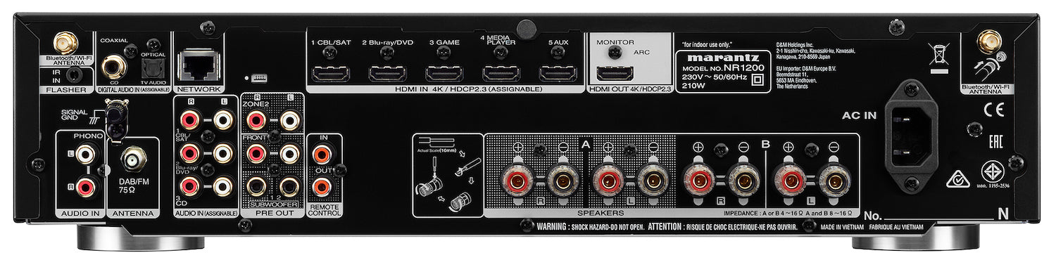 Marantz NR1200/N1SG zilvergoud