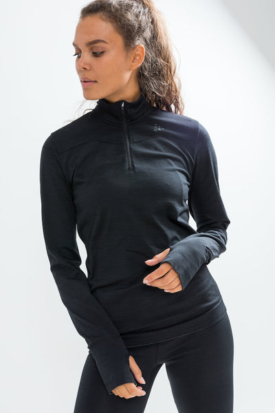 Craft Fuseknit Comfort Zip W maat XL ondershirt met lange mouwen