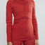 Craft Active Intensity CN LS W thermoshirt lange mouwen rood dames