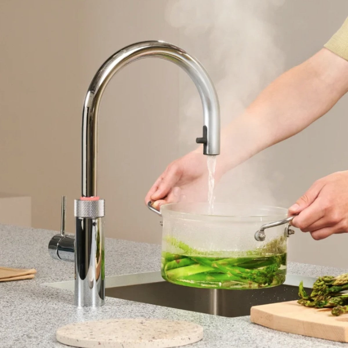 Quooker Flex Round Chroom