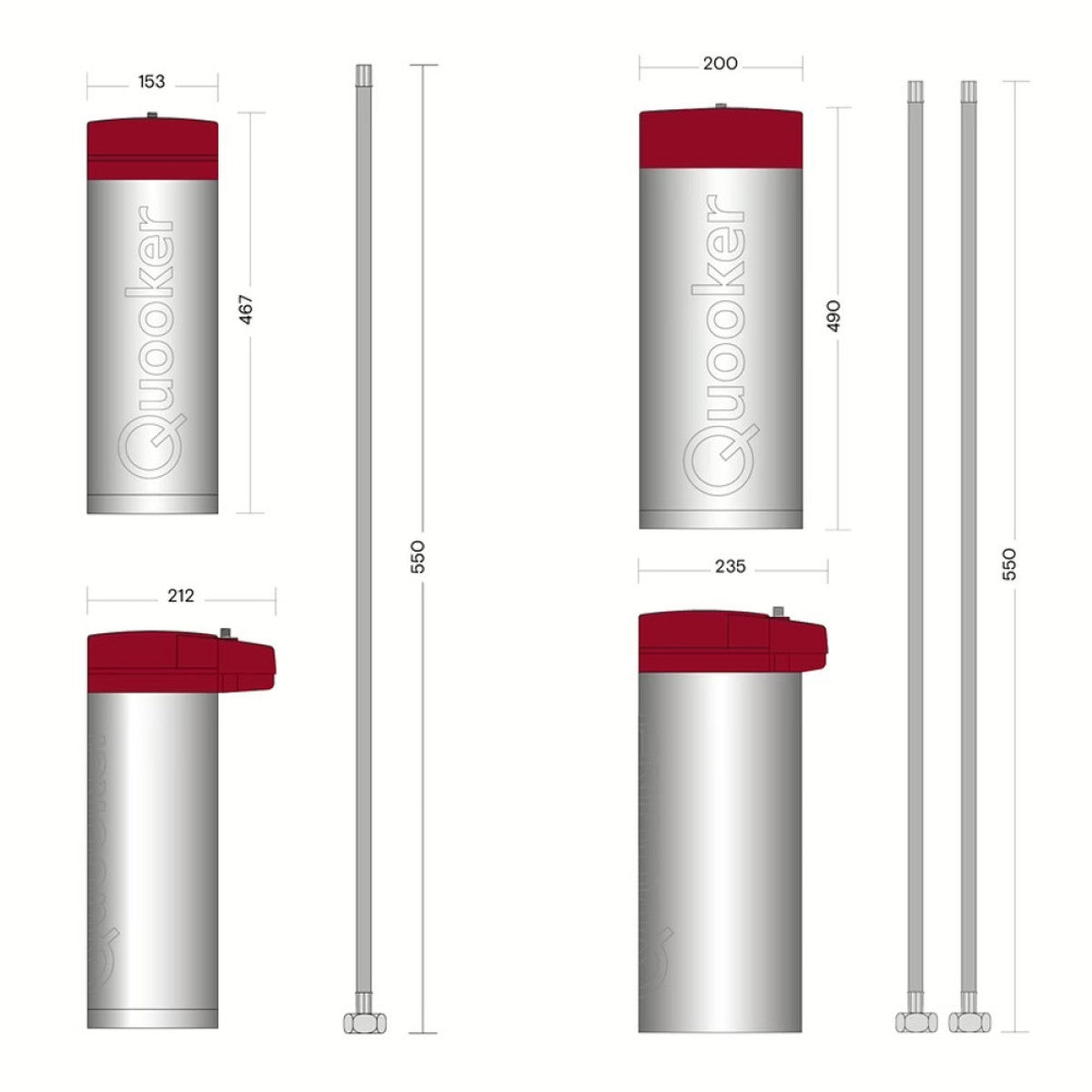 Quooker Flex Round Chroom