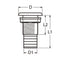 Marinetech Huiddoorvoer RVS 3/4"