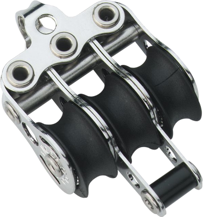Viadana Micro 3-schijfs blok 6mm met hondsvot