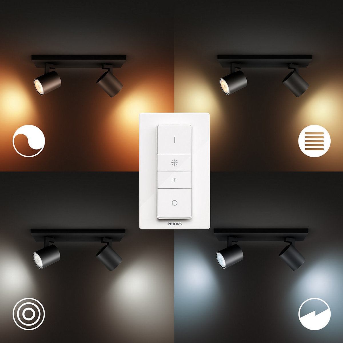 Philips RUNNER HUE BAR zwart