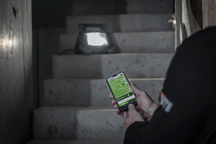 Brennenstuhl Toran 3000 MB mobiele bluetooth LED schijnwerper