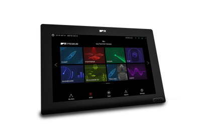 Raymarine Axiom+ 12 RV kaartplotter met RV-100 transducer
