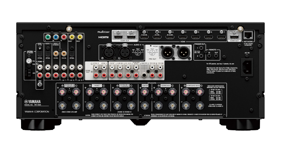 Yamaha RX-A6ABL surround receiver