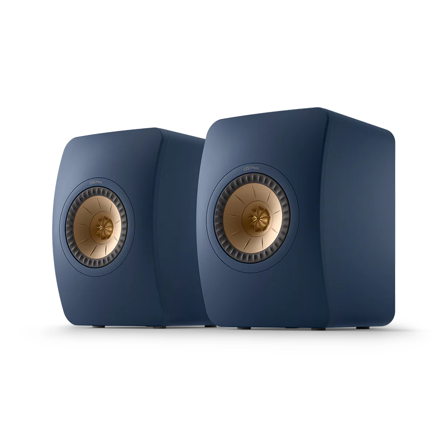 Kef LS50 Meta blauw