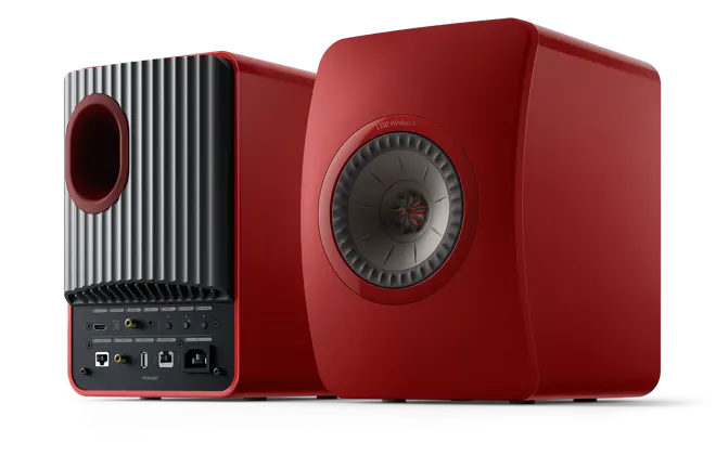 Kef LS50WIRELESS II rood