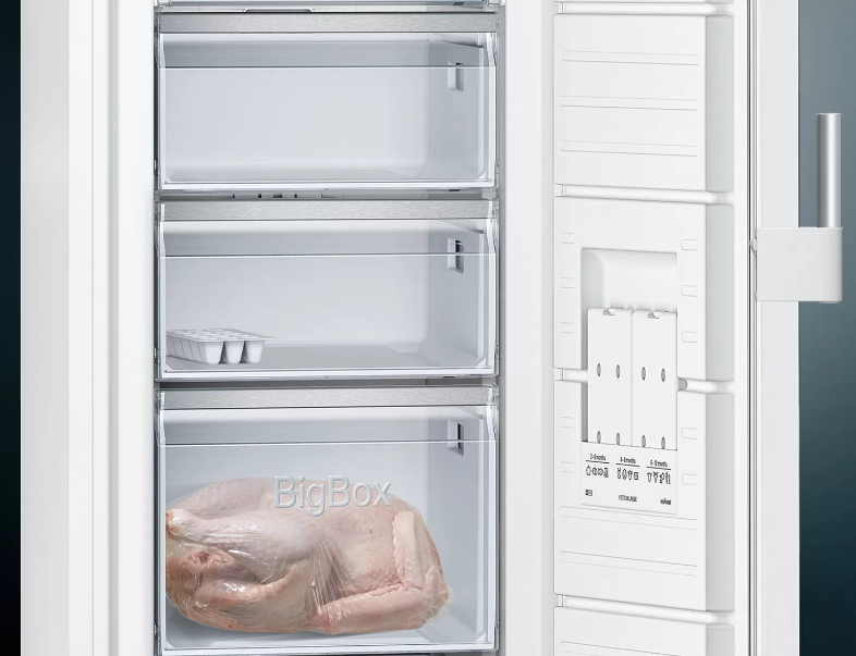 Siemens GS29NEWEV Vriezer 161cm hoog met 5 Laden