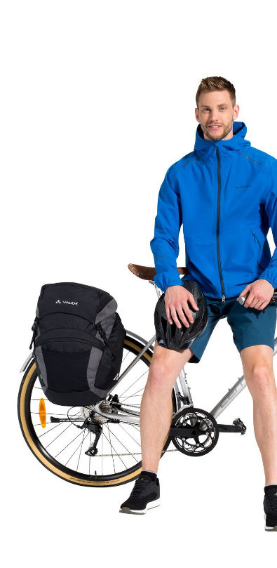 Vaude OnTour Back achtertassen voor fiets zwart