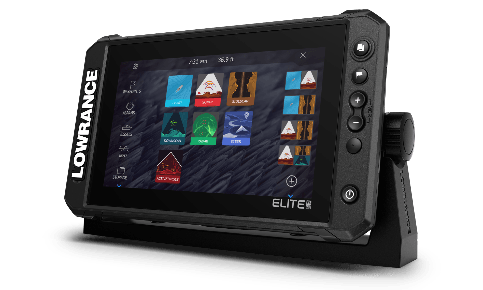 Lowrance Elite FS 7 zonder transducer inclusief 50 euro Lowrance spring deal