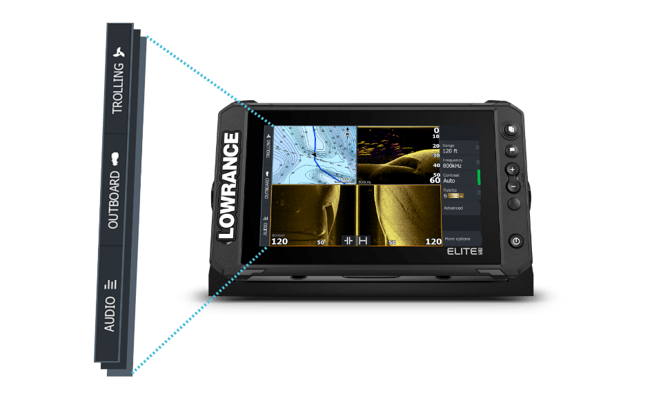 Lowrance Elite FS 7 zonder transducer inclusief 50 euro Lowrance spring deal