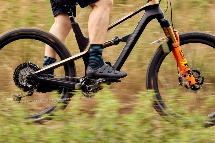 Shimano XC100 mountainbikeschoenen zwart heren