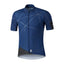 Shimano Breakaway fietsshirt korte mouwen blauw heren