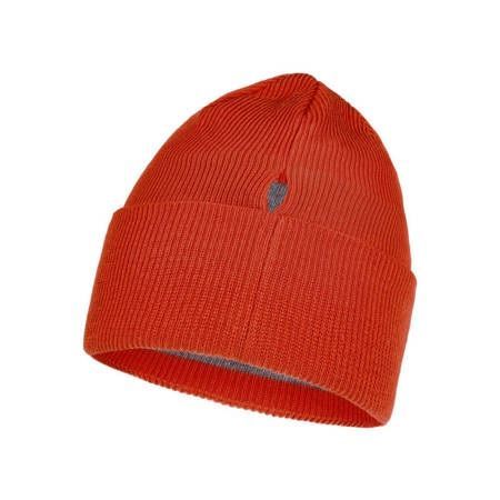 Buff Crossknit Hat Solid