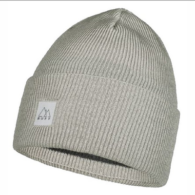 Buff Crossknit Hat Solid