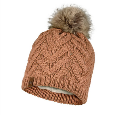 Buff Knitted & Fleece Caryn