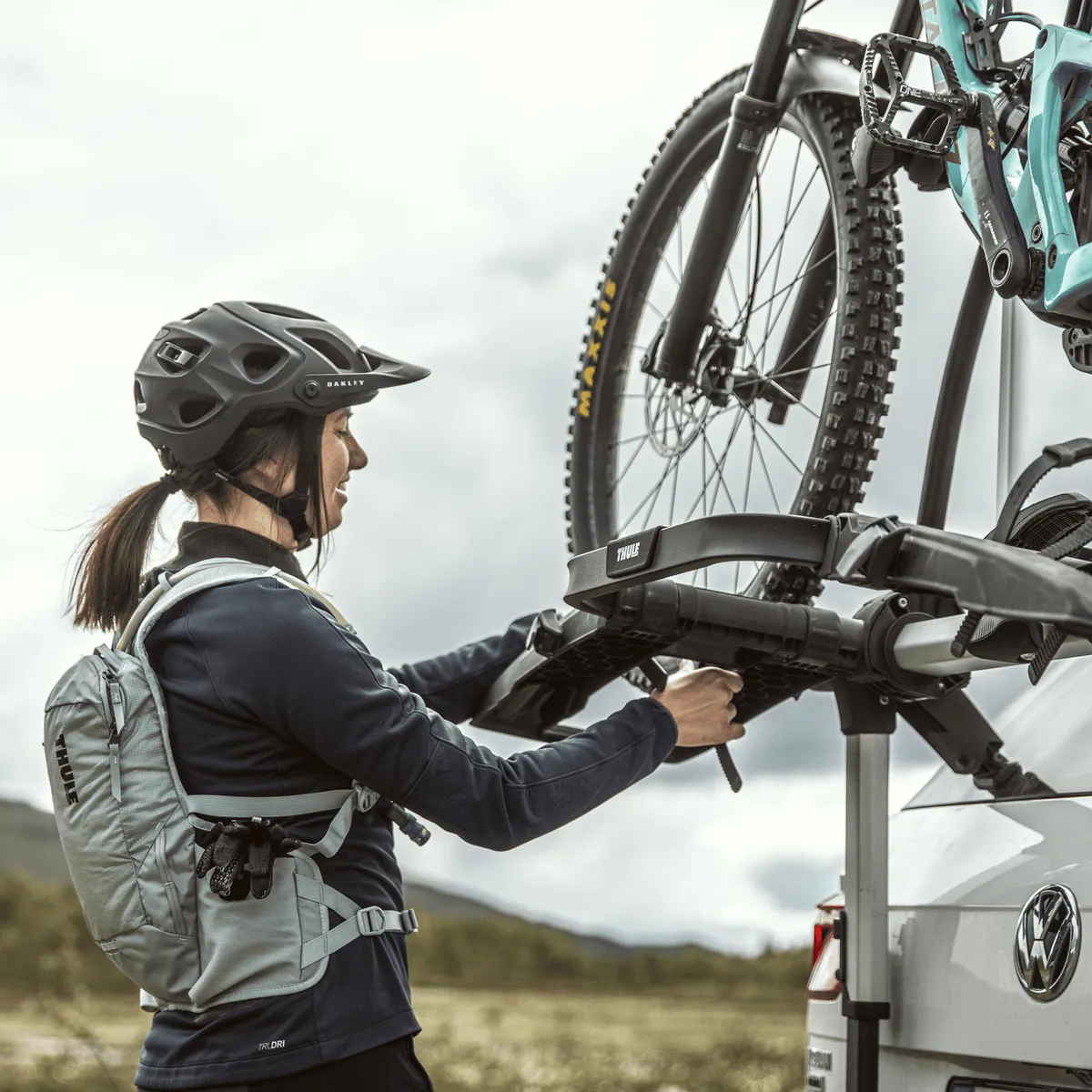 Thule OutWay Platform 2 fietsendrager voor op de kofferbak zwart met aluminium