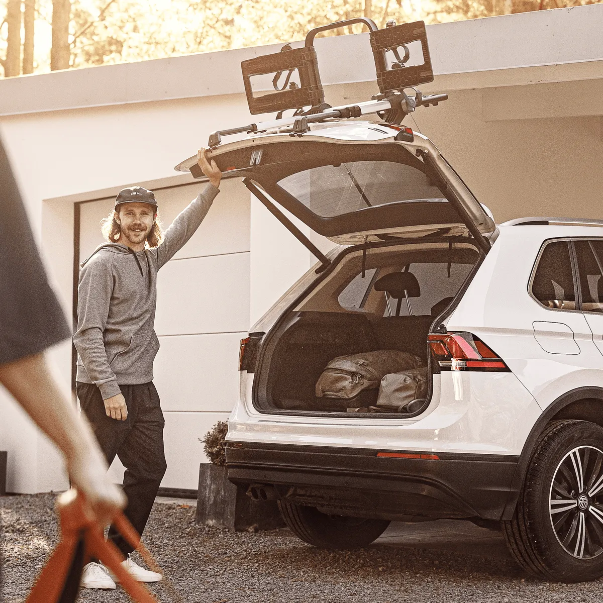 Thule OutWay Platform 2 fietsendrager voor op de kofferbak zwart met aluminium