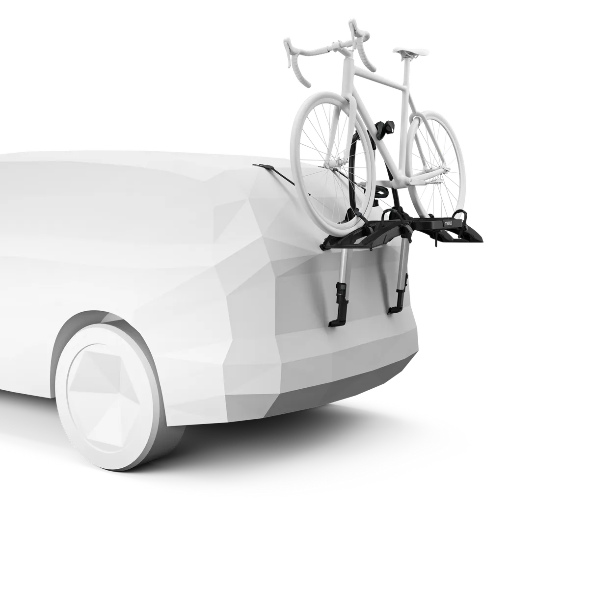 Thule OutWay Platform 2 fietsendrager voor op de kofferbak zwart met aluminium