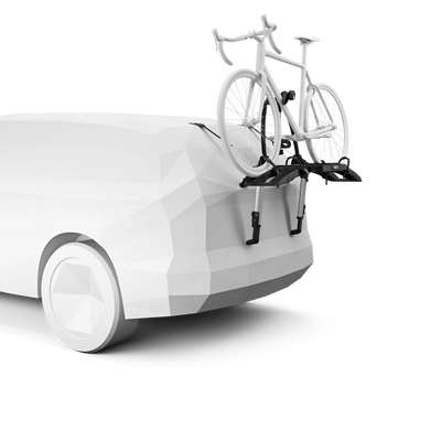 Thule OutWay Platform 2 fietsendrager voor op de kofferbak zwart met aluminium