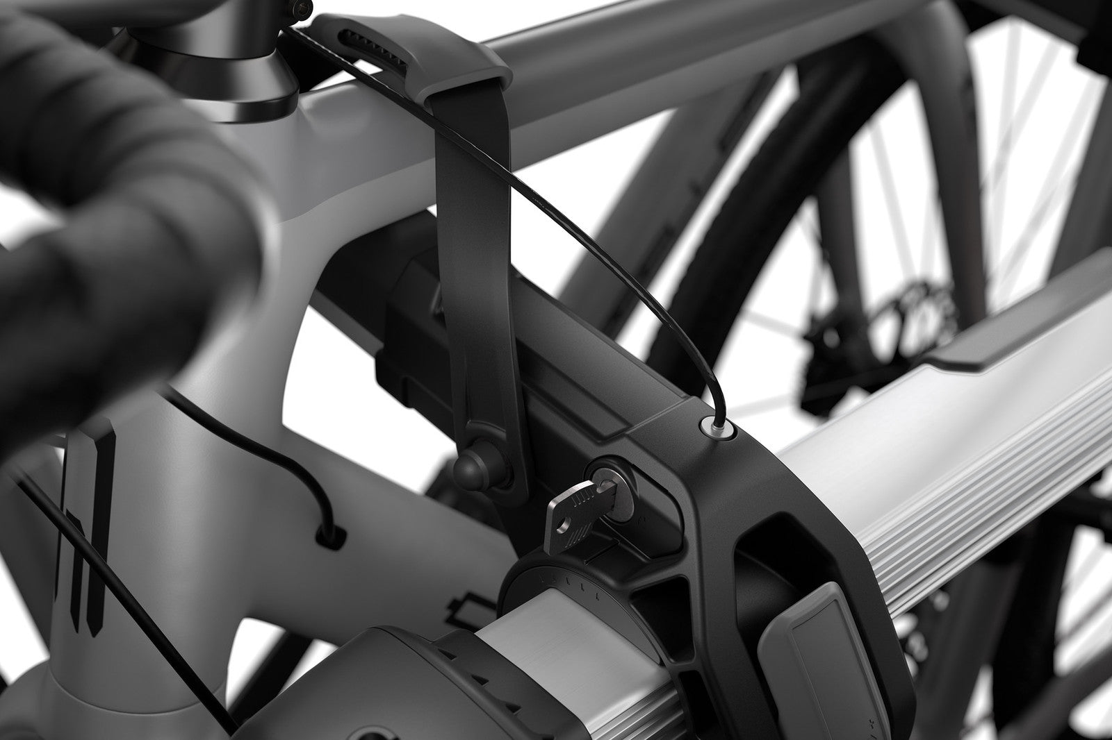 Thule OutWay Hanging 2 fietsendrager voor op de kofferbak zwart met aluminium