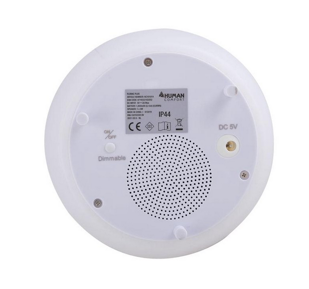 Qazqa Cosy lamp Florac Plus taffellamp met speaker