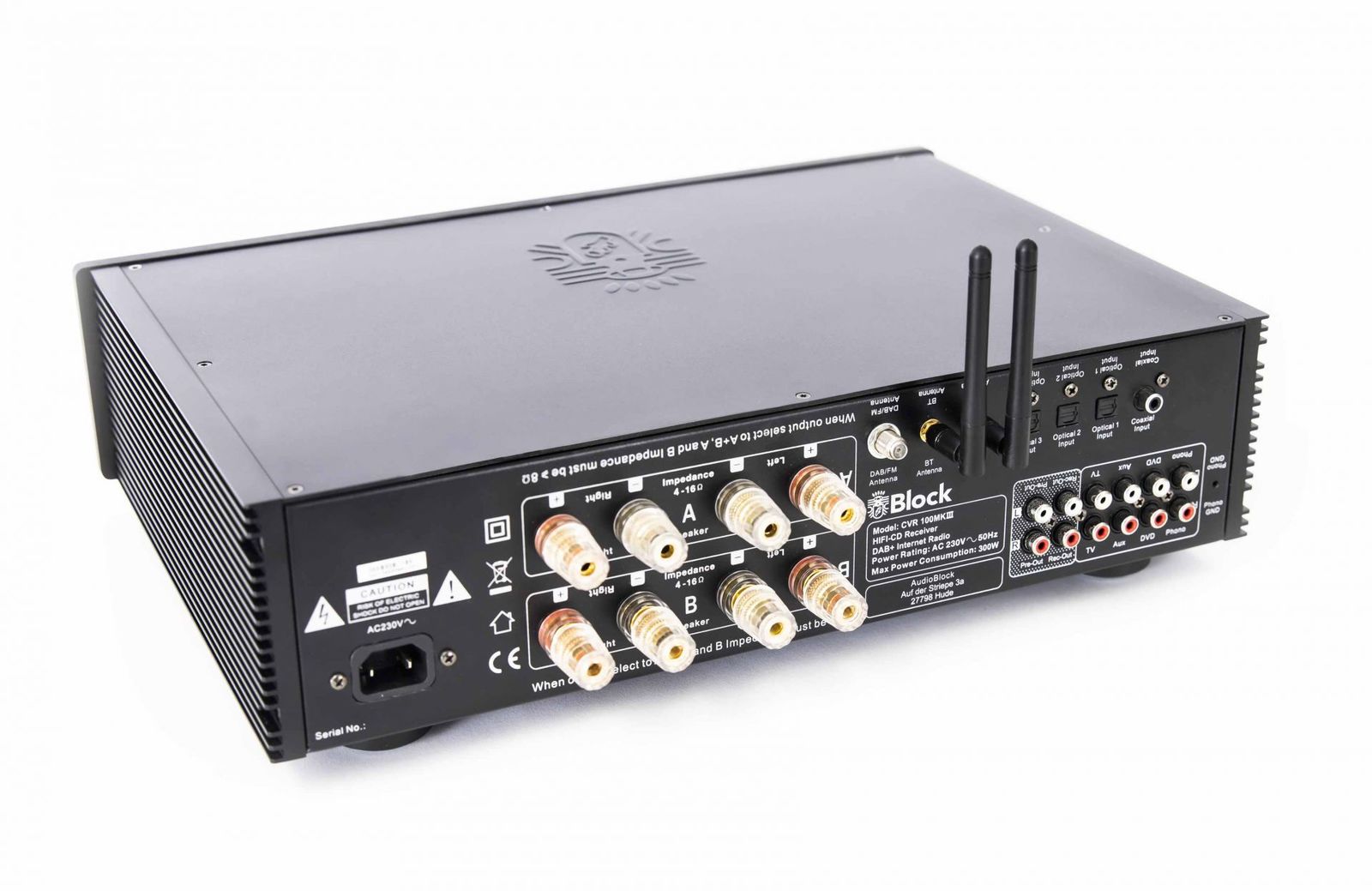Block Audio CVR-100+ MKIII black