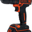 Black&Decker BDCHD18S2KA-QW 18 V Schroefklopboormachine met 2 Accu's, 104 Acc. en Kluskoffer